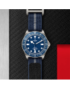 Tudor Pelagos FXD Bidirectional rotating bezel, Navy blue fabric strap (horloges)